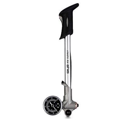 Насос высокого давления с манометром Giyo GS-02PT автониппель (AV, Schrader) алюминий X70244/GS-02