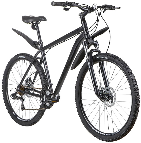 													Велосипед горный Stinger ELEMENT PRO 27.5" 20"  ск. черный 27AHD.ELEMPRO.20BK0 2020 фото 2