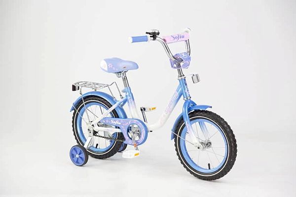 Велосипед детский MAXXPRO SOFIA 14"  бело-голубой Z14403 