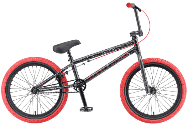 Велосипед BMX  Tech Team GRASSHOPPER 20" 20,5" черно-красный 660010 