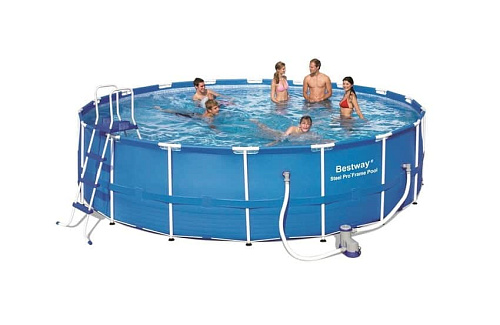 Бассейн каркасный Bestway Steel Pro 549х122 см, арт. 56113 Бассейн каркасный Bestway Steel Pro 549х122 см, арт. 56113