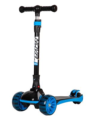 Самокат Детский Novatrack RainBow синий 2022 120BB.RAINBOW.BBL22 Самокат Детский Novatrack RainBow синий 2022 120BB.RAINBOW.BBL22