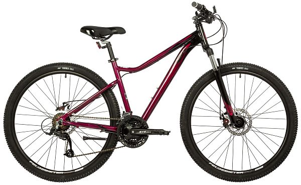 Велосипед горный Stinger LAGUNA EVO SE  17" 21 скорость (3x7) ск. красный 27AHD.LAGUEVO.17RD22 2022