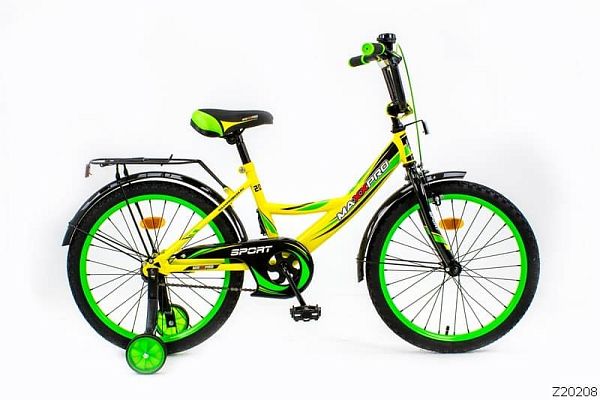 Велосипед детский MAXXPRO SPORT 20"  желто-зеленый SPORT-20-2 (19) 