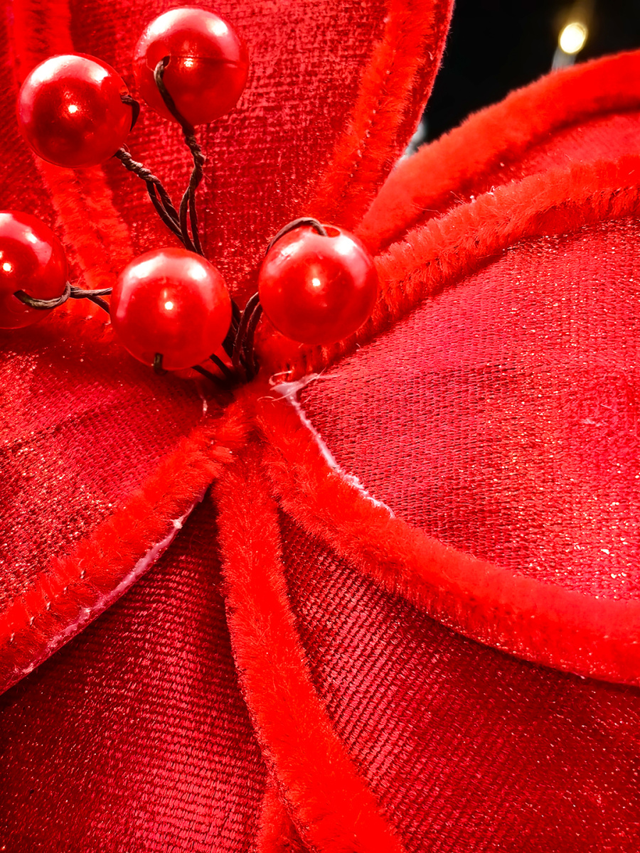 Цветок красный d 28 см MG24596 фото 2 Цветок красный d 28 см MG24596 фото 2