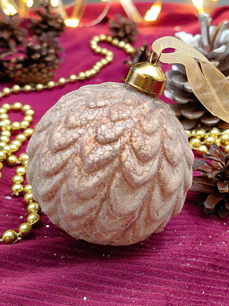 Шар млечный путь 8 см, стекло Merry Green MG24170 фото 2 Шар млечный путь 8 см, стекло Merry Green MG24170 фото 2