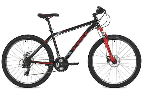 													Велосипед горный Stinger ARAGON 27.5" 18" 21 ск. черный 27SHD.ARAGON.18BK8 