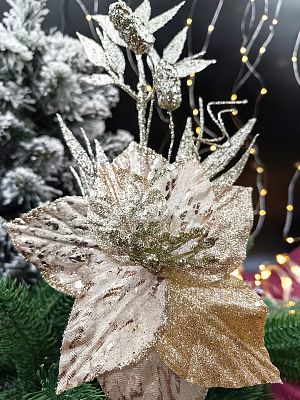 Цветок шампань d 18 см Flo-12-11Champane