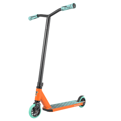 Самокат Трюковой Tech Team DUKER 202 оранжев-бирюзовый   Самокат Трюковой Tech Team DUKER 202 оранжев-бирюзовый