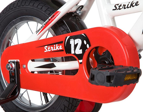 													Велосипед детский  Novatrack STRIKE 12" XS бело, красный 123STRIKE.WTR20 2020 фото 6