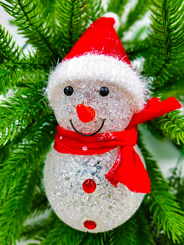 Снеговик 12 см красный 27010R1 фото 5 Снеговик 12 см красный 27010R1 фото 5