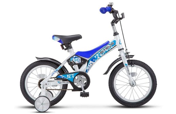 Велосипед детский  STELS JET 14" XS бело-синий LU077371 
