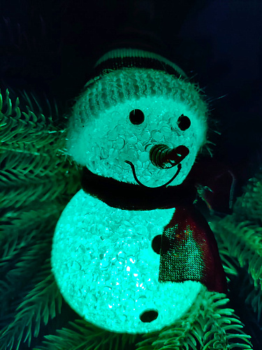 Снеговик 12 см красный 27010R фото 4 Снеговик 12 см красный 27010R фото 4