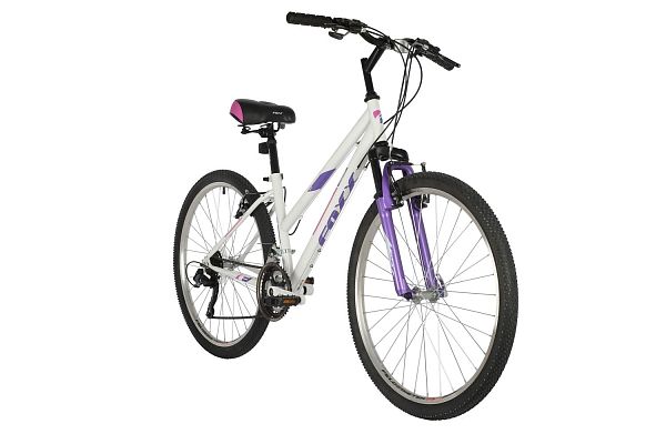 Велосипед горный Foxx SALSA 26" 15" 18 ск. белый 26SHV.SALSA.15WH1 2021