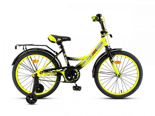 Велосипед детский  MAXXPRO MAXXPRO-N20-1 20"  салатово-черный MAXXPRO-20-2 