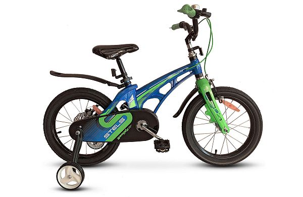 Велосипед детский  STELS Galaxy 18" 10,5" сине-зеленый LU088563 