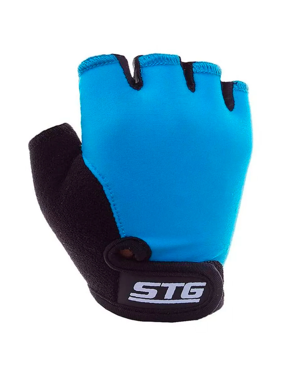 Велоперчатки STG 819 L черный, голубой Х87905-Л фото 2 Велоперчатки STG 819 L черный, голубой Х87905-Л фото 2