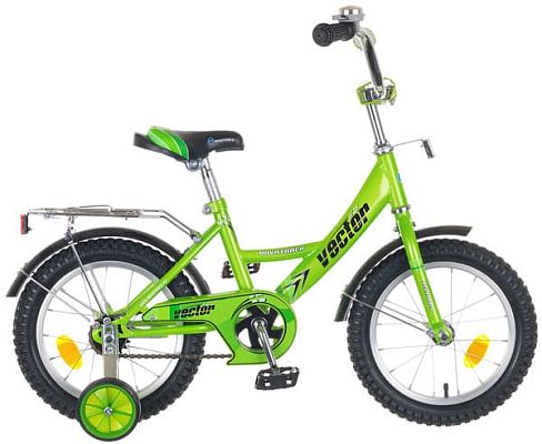 Велосипед детский Novatrack VECTOR 14" XS 1 ск. зеленый 143VECTOR.GN5 