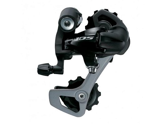 Переключатель задний Shimano 105 RD5701, 10 скоростей, на адаптер (петух), короткая, 33T  31012246