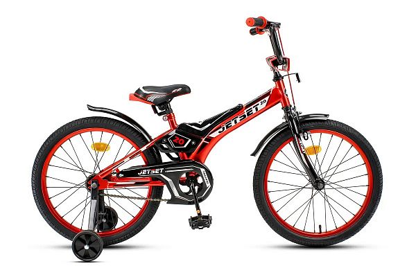 Велосипед детский JetSet JS-N2002 20"  красно-черный JS200-2 