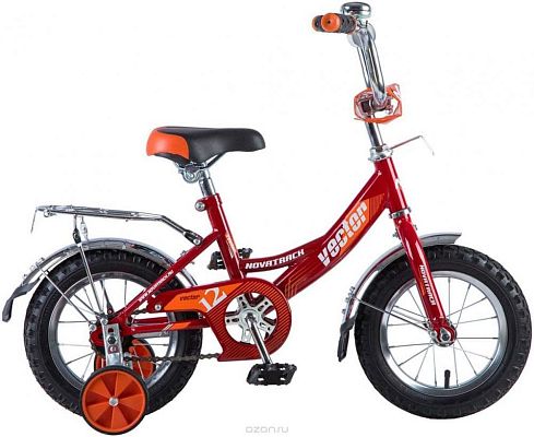 Велосипед детский  Novatrack VECTOR 12" 8,5" красный 123VECTOR.RD8 