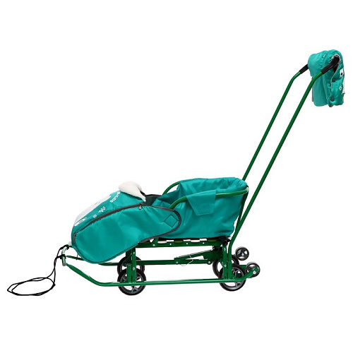 Санки с набором аксессуаров детские Тимка 5УН зеленый 9441486/Т5УН/З фото 2 Санки с набором аксессуаров детские Тимка 5УН зеленый 9441486/Т5УН/З фото 2