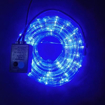 Дюралайт  LED 10 м d=1 см синий K130-4A