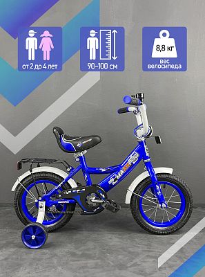 Велосипед детский  MAXXPRO MAXXPRO-N12-6 12"  синий N12-6 
