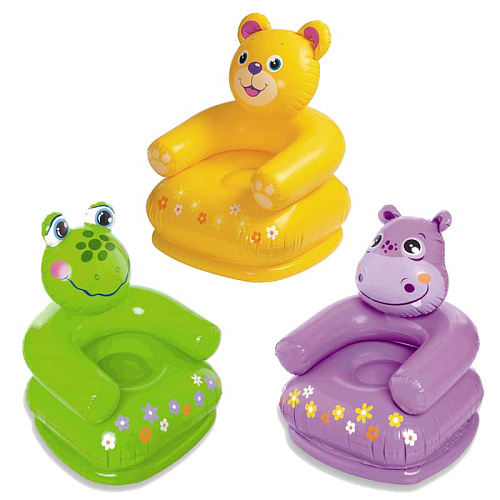 													Кресло INTEX Счастливый зверек 65х64х74см  68556