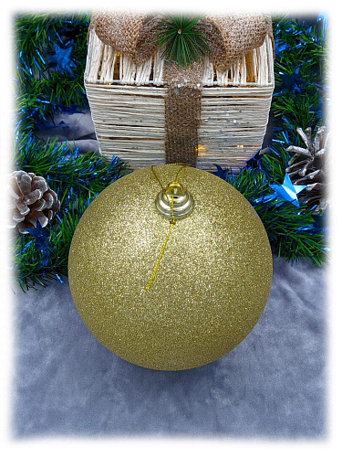 													Шар 15 см 1 шт золотой 150GP01-01G