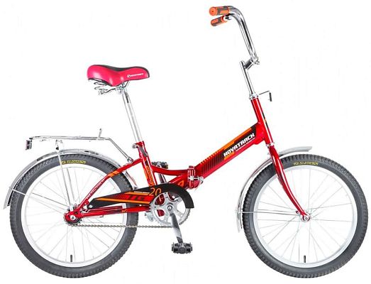 Велосипед городской складной  Novatrack  20"  красный 20FFS301V.RD5 