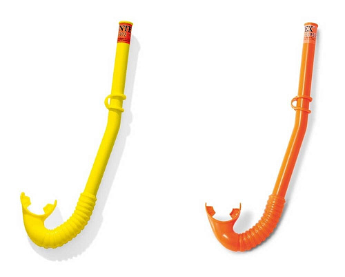 													Трубка для плавания INTEX  желтый/оранжевый   55922