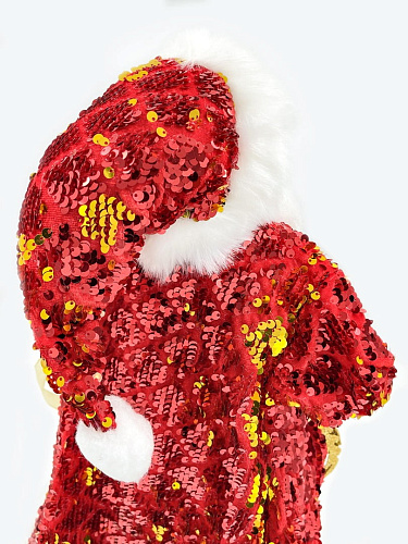 													Дед Мороз  45 см красный, золотой S1059-18 фото 5