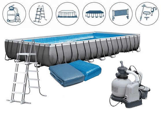 Бассейн каркасный Intex Ultra Frame 975х488х132см, арт. 26378 Бассейн каркасный Intex Ultra Frame 975х488х132см, арт. 26378