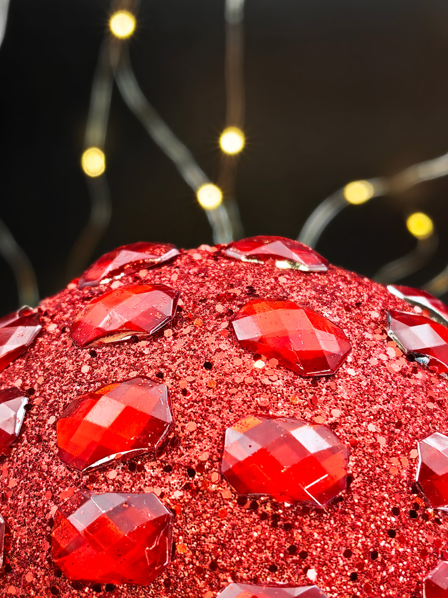 Набор шаров 10 см 2 шт красный 165724 фото 3 Набор шаров 10 см 2 шт красный 165724 фото 3