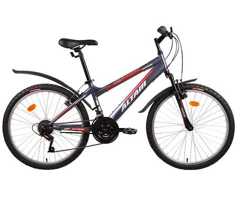 Велосипед горный ALTAIR MTB HT 3.0 disc 26" 19" 6 ск. серый глянцевый ALTAIR MTB HT 26 3.0 disk 19" 