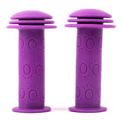 Грипсы детские (грибочки) Vinca sport  102 см фиолетовый H-G 96 Mila