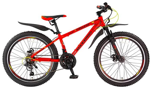 													Велосипед горный MAXXPRO HELLCAT 26 PRO 24" 13" 21 ск. оранжево-синий Y104-H36115  фото 2