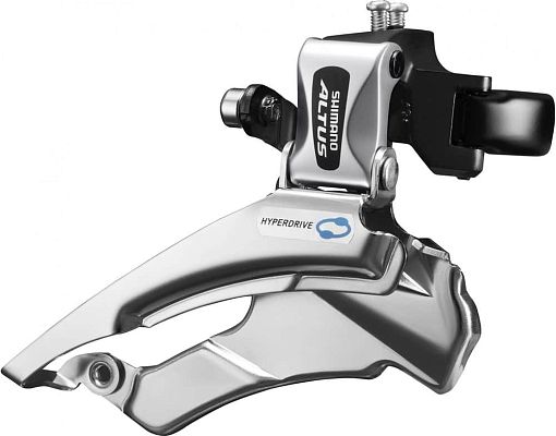 Переключатель передний Shimano , тяга универсальная, хомут верхний 34.9 мм, 20T, сталь 31012182