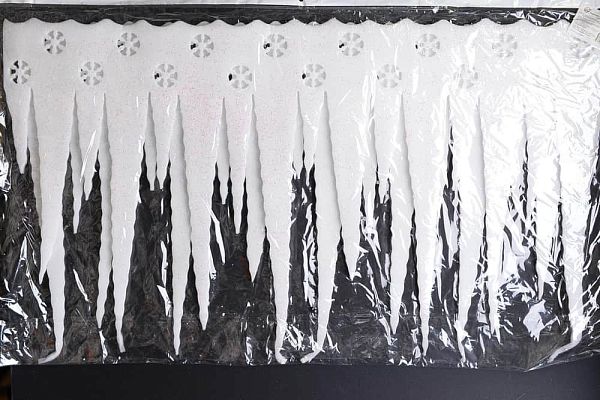 Сосульки  70x40 см 2 белый  2015138