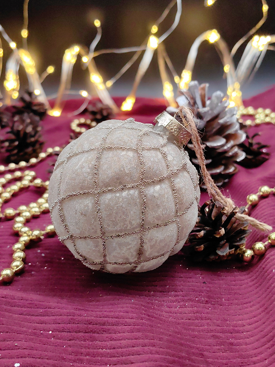 Шар сатин 8 см, стекло Merry Green MG24058 фото 2 Шар сатин 8 см, стекло Merry Green MG24058 фото 2