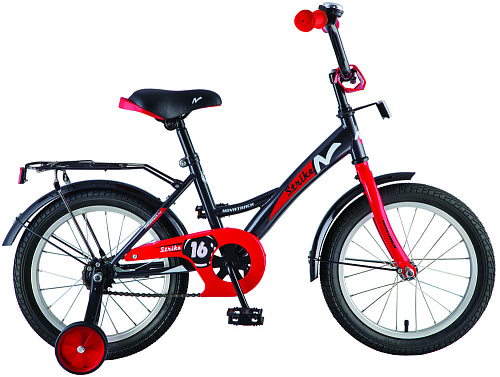 													Велосипед детский  Novatrack STRIKE 18" 10,5" черный-красный 183STRIKE.BKR8 