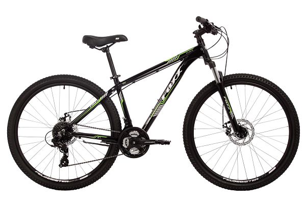 Велосипед горный Foxx Atlantic D 27.5" 16" 24 ск. зеленый 27AHD.ATLANTIC.16GN4 2024
