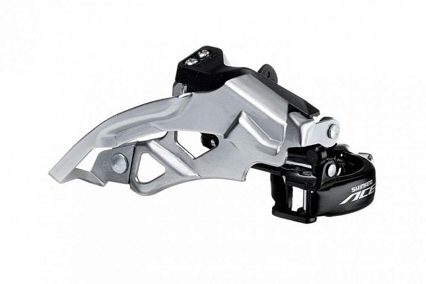 Переключатель передний Shimano , тяга универсальная, хомут нижний 31.8/34.9 мм, 22T, сталь, алюминий