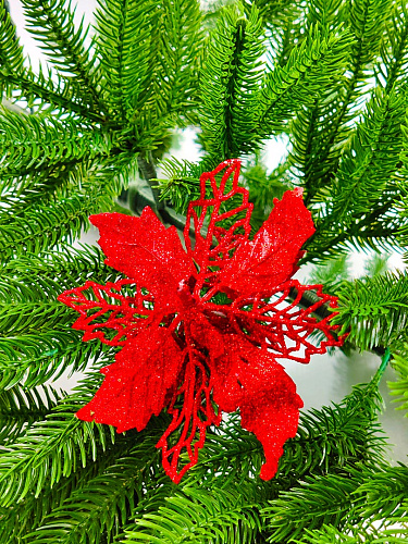 Цветок красный d см Al-спайка-3r фото 3 Цветок красный d см Al-спайка-3r фото 3