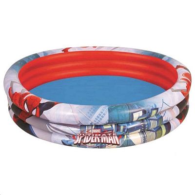 Бассейн детский надувной Bestway Spider-Man три кольца 152х30 см, арт. 98006