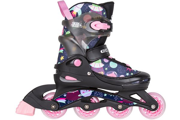 Роликовые коньки Tech Team Kongo, 26-29 (XS) розовый, , 087129