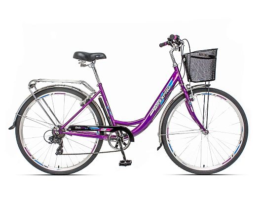 Велосипед городской  MAXXPRO ONIX 28"/700c 18" фиолетовый-черный 870-5 2022