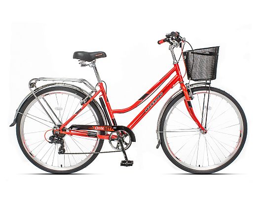 Велосипед городской  MAXXPRO ONIX 28"/700c 18" оранжево-черный 810-4 