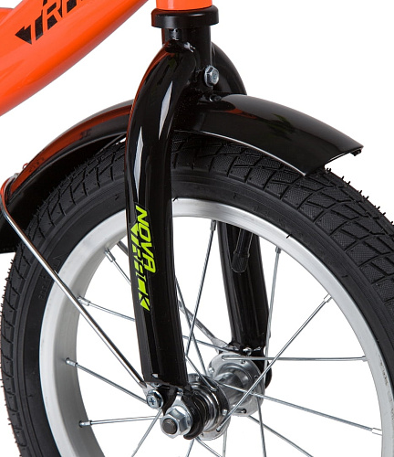 													Велосипед детский  Novatrack VECTOR 14" 9" оранжевый 143VECTOR.OR20 2020 фото 2